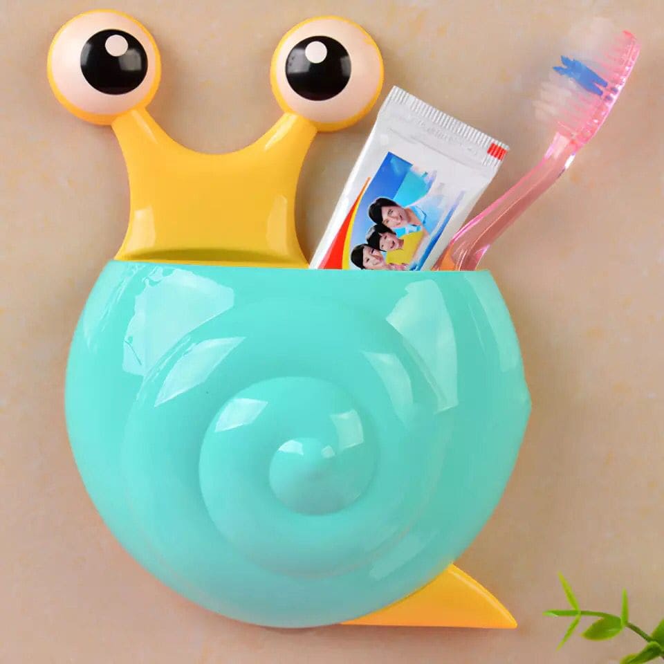 Creative Snail Shaped Toothbrush Toothpaste Holder, Cute Cartoon Sucker Hook Toothbrush Holder, Wall Mounted Pen And Toothpaste Rack, Drain Free Comb Spoons Storage Box Creative Snail Shaped Toothbrush Toothpaste Holder, Cute Cartoon Sucker Hook Toothbrush Holder, Wall Mounted Pen And Toothpaste Rack, Drain Free Comb Spoons Storage Box